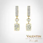 Radiant Lab Gold Earrings 7628-2 – yellow gold