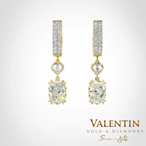 Radiant Lab Gold Earrings 7628-2 – yellow gold