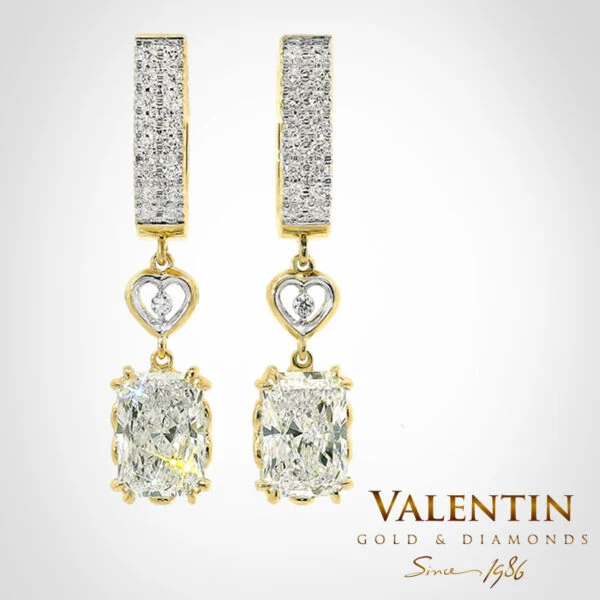 Radiant Lab Gold Earrings 7628-2 – yellow gold