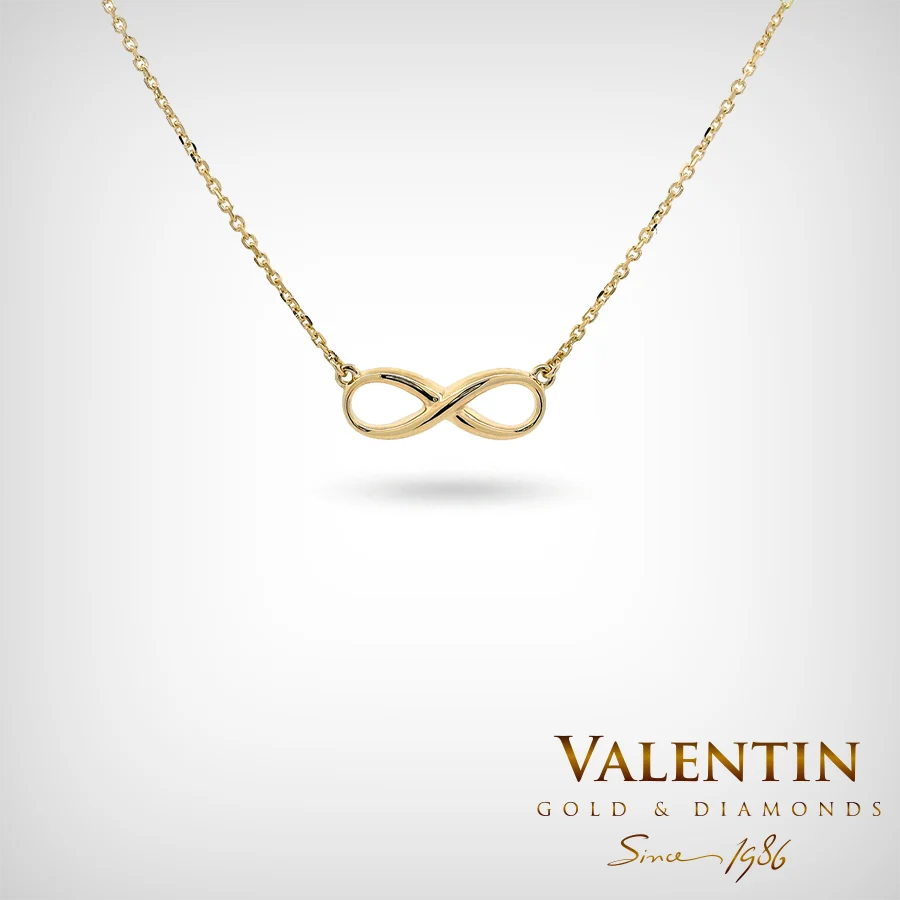 Infinity Gold Pendant 6766-1 – yellow gold