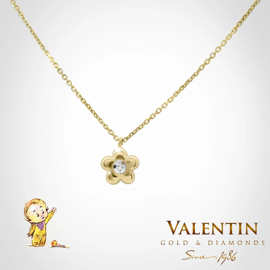 Children's Gold Pendant 6759 – yellow gold