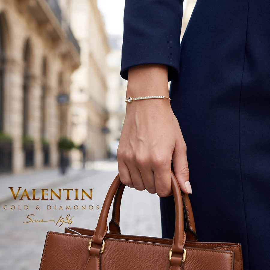 Women's Gold Bracelet 8335