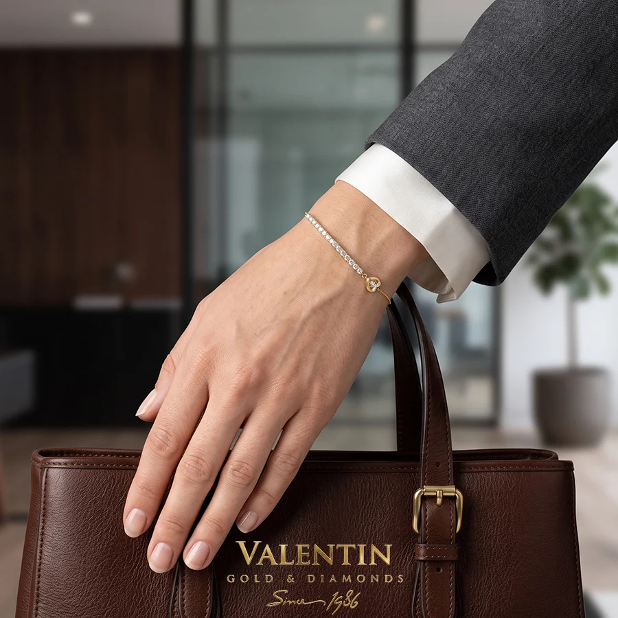 Women's Gold Bracelet 8335