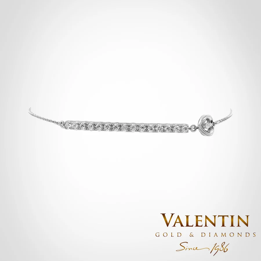 Women's Gold Bracelet 8335 – white gold