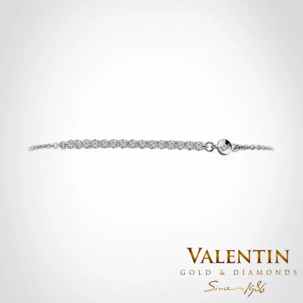 Women's Gold Bracelet 8335 – white gold