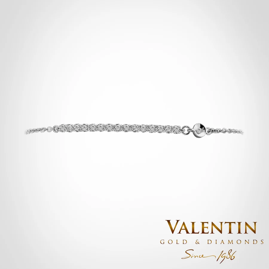 Women's Gold Bracelet 8335 – white gold