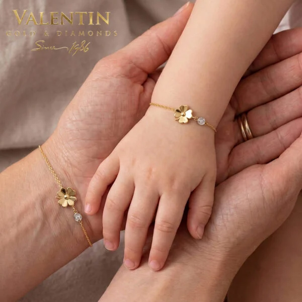 Children's Gold Bracelet 8339