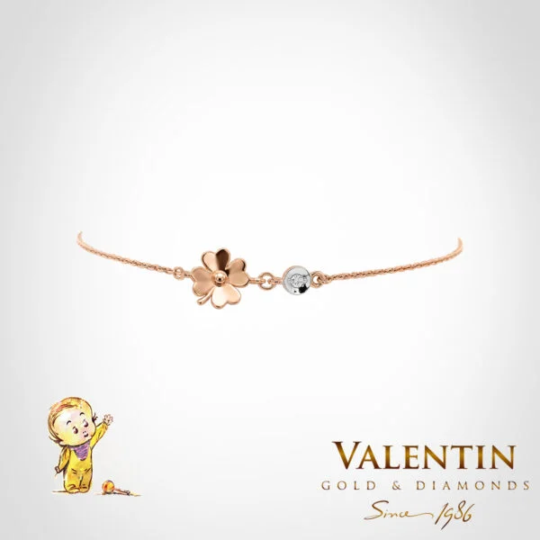 Children's Gold Bracelet 8339 – rose gold
